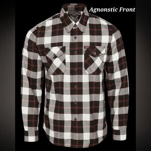 DIXXON Agnostic Front Flannel -- Mens XL